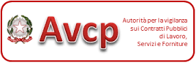 AVCP - Pubblicazione dei dati ai sensi dell'art.1 comma 32 Legge n.190/2012